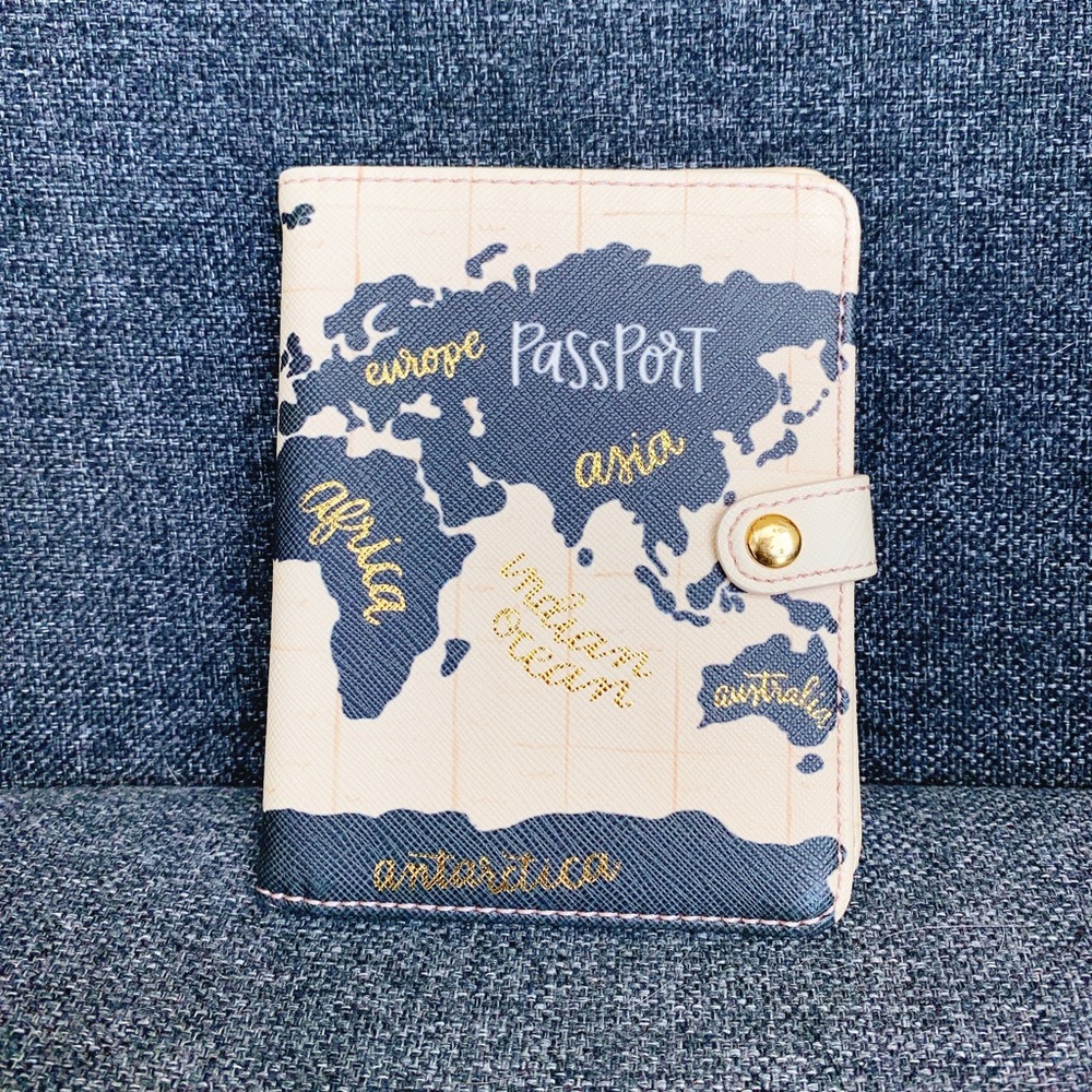 Anthropologie Rifle Paper Co. Passport Holder